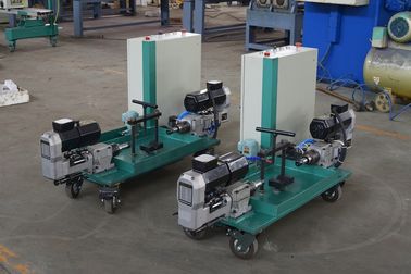 주차장 전등 기둥 기계, 40를 위한 두 배 구멍 드릴링 기계 ~ 120mm 관